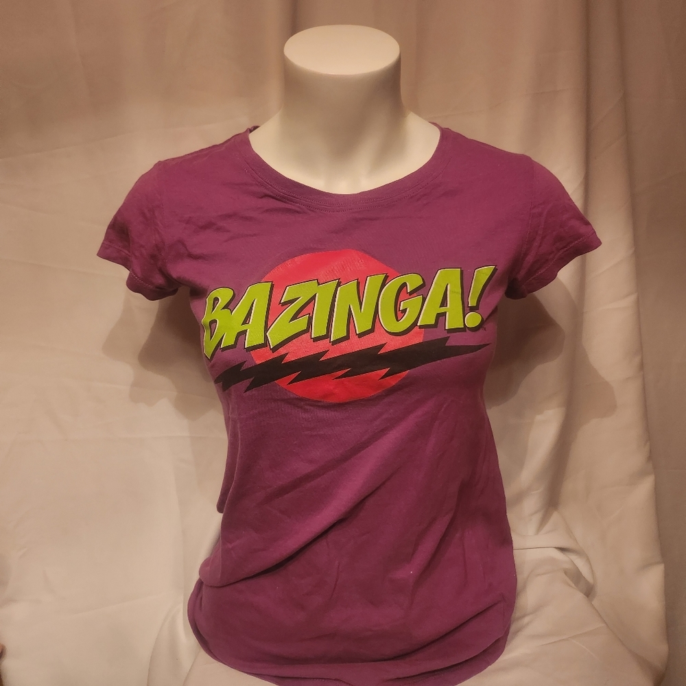 BAZINGA! Big Bang Theory tee